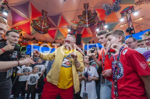  13.01.2019 WARSZAWA<br />27. FINAL WIELKIEJ ORKIESTRY SWIATECZNEJ POMOCY<br />N/Z JERZY JUREK OWSIAK<br /> 