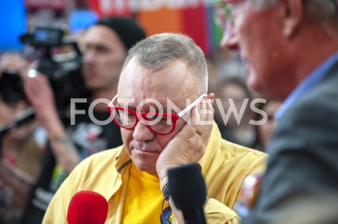  13.01.2019 WARSZAWA<br />27. FINAL WIELKIEJ ORKIESTRY SWIATECZNEJ POMOCY<br />N/Z JERZY JUREK OWSIAK<br /> 