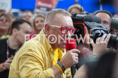  13.01.2019 WARSZAWA<br />27. FINAL WIELKIEJ ORKIESTRY SWIATECZNEJ POMOCY<br />N/Z JERZY JUREK OWSIAK<br /> 