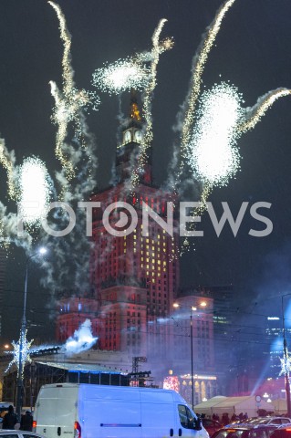  13.01.2019 WARSZAWA<br />
27. FINAL WIELKIEJ ORKIESTRY SWIATECZNEJ POMOCY<br />
N/Z SWIATELKO DO NIEBA<br />
 