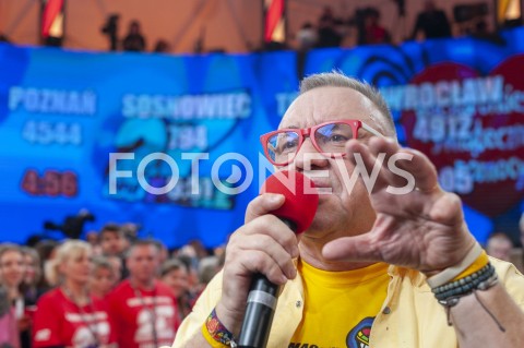  13.01.2019 WARSZAWA<br />
27. FINAL WIELKIEJ ORKIESTRY SWIATECZNEJ POMOCY<br />
N/Z JERZY JUREK OWSIAK <br />
 