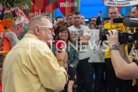  13.01.2019 WARSZAWA<br />
27. FINAL WIELKIEJ ORKIESTRY SWIATECZNEJ POMOCY<br />
N/Z JERZY JUREK OWSIAK<br />
 