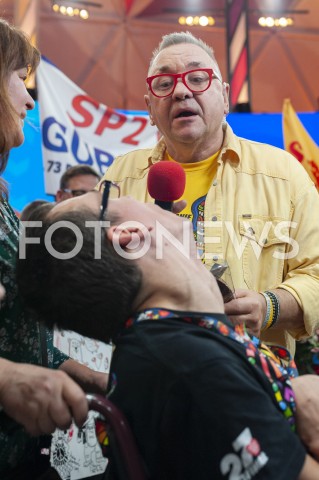  13.01.2019 WARSZAWA<br />
27. FINAL WIELKIEJ ORKIESTRY SWIATECZNEJ POMOCY<br />
N/Z JERZY JUREK OWSIAK<br />
 