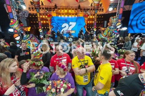  13.01.2019 WARSZAWA<br />
27. FINAL WIELKIEJ ORKIESTRY SWIATECZNEJ POMOCY<br />
N/Z UCZESTNICY WYDARZENIA<br />
 