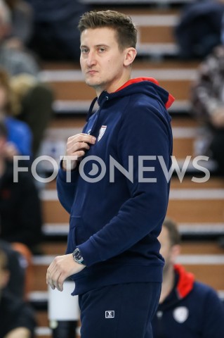  13.01.2019 RZESZOW <br />
SIATKOWKA LIGA SIATKOWKI KOBIET LSK 2018/2019 WOMEN VOLLEYBALL POLAND POLISH LEAGUE <br />
MECZ DEVELOPRES SKYRES RZESZOW - GROT BUDOWLANI LODZ <br />
N/Z BLAZEJ KRZYSZTALOWICZ - I TRENER ( HEAD COACH ) SYLWETKA <br />
 