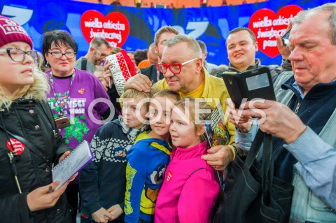  13.01.2019 WARSZAWA <br />27 FINAL WIELKIEJ ORKIESTRY SWIATECZNEJ POMOCY<br />N/Z JUREK JERZY OWSIAK<br /> 