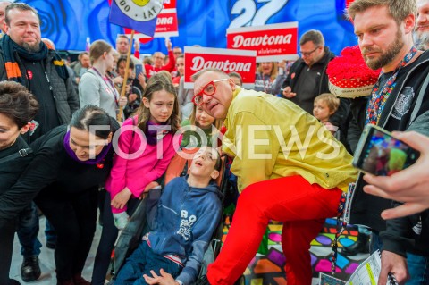  13.01.2019 WARSZAWA <br />27 FINAL WIELKIEJ ORKIESTRY SWIATECZNEJ POMOCY<br />N/Z JUREK JERZY OWSIAK<br /> 