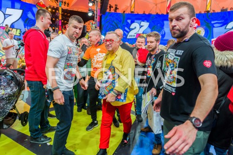  13.01.2019 WARSZAWA <br />27 FINAL WIELKIEJ ORKIESTRY SWIATECZNEJ POMOCY<br />N/Z JUREK JERZY OWSIAK<br /> 