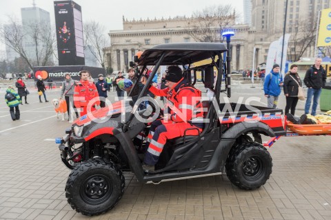  13.01.2019 WARSZAWA <br />27 FINAL WIELKIEJ ORKIESTRY SWIATECZNEJ POMOCY<br />AKCJA RATOWNICZA<br />N/Z RATOWNICY<br /> 