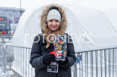  13.01.2019 WARSZAWA <br />27 FINAL WIELKIEJ ORKIESTRY SWIATECZNEJ POMOCY<br />N/Z WOLONTARIUSZKA<br /> 