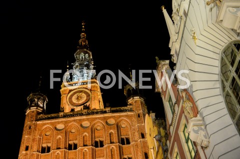  14.01.2019 GDANSK<br />POZEGNANIE PREZYDENTA GDANSKA PAWLA ADAMOWICZA PRZEZ GDANSZCZAN<br />N/Z RATUSZ STAREGO MIASTA W GDANSKU<br /> 