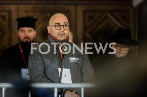  14.01.2019 GDANSK<br />POZEGNANIE PREZYDENTA GDANSKA PAWLA ADAMOWICZA PRZEZ GDANSZCZAN<br />N/Z RADOMIR SZUMELDA<br /> 