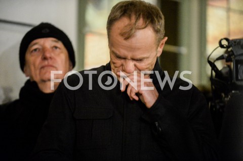 14.01.2019 GDANSK<br />POZEGNANIE PREZYDENTA GDANSKA PAWLA ADAMOWICZA PRZEZ GDANSZCZAN<br />N/Z DONALD TUSK<br /> 