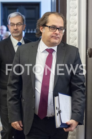  15.01.2019 WARSZAWA<br />POSIEDZENIE RADY MINISTROW <br />POSIEDZENIE RZADU<br />N/Z MAREK GROBARCZYK<br /> 