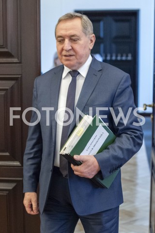  15.01.2019 WARSZAWA<br />POSIEDZENIE RADY MINISTROW <br />POSIEDZENIE RZADU<br />N/Z HENRYK KOWALCZYK<br /> 