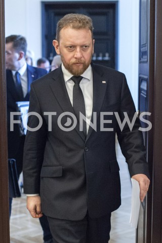  15.01.2019 WARSZAWA<br />POSIEDZENIE RADY MINISTROW <br />POSIEDZENIE RZADU<br />N/Z LUKASZ SZUMOWSKI<br /> 