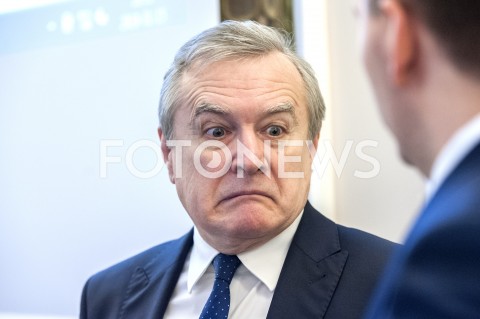  15.01.2019 WARSZAWA<br />POSIEDZENIE RADY MINISTROW<br />POSIEDZENIE RZADU<br />N/Z PIOTR GLINSKI<br /> 