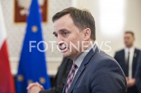  15.01.2019 WARSZAWA<br />POSIEDZENIE RADY MINISTROW<br />POSIEDZENIE RZADU<br />N/Z ZBIGNIEW ZIOBRO<br /> 