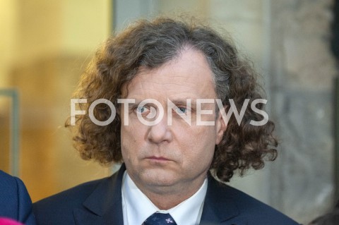  16.01.2019 WARSZAWA<br />KONFERENCJA WSPOLNA PREZYDENTOW WARSZAWY POZNANIA I SOPOTU WS. ORGANIZACJI UROCZYSTOSCI UPAMIETNIAJACYCH PAWLA ADAMOWICZA W POLSKICH MIASTACH<br />N/Z JACEK KARNOWSKI<br /> 