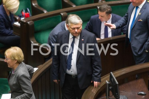  16.01.2019 WARSZAWA SEJM<br />POSIEDZENIE SEJMU<br />N/Z MAREK SUSKI<br /> 