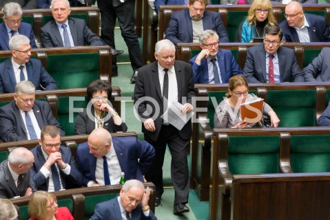 Posiedzenie Sejmu w Warszawie