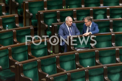  16.01.2019 WARSZAWA SEJM<br />POSIEDZENIE SEJMU<br />N/Z JACEK SASIN ARKADIUSZ MULARCZYK <br /> 