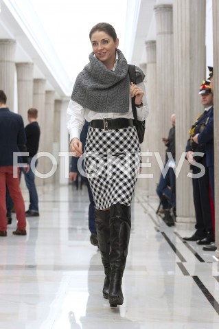  17.01.2019 WARSZAWA SEJM<br />POSIEDZENIE SEJMU<br />N/Z JOANNA MUCHA<br /> 