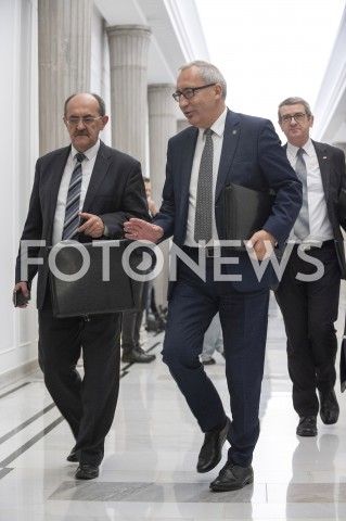  17.01.2019 WARSZAWA SEJM<br />POSIEDZENIE SEJMU<br />N/Z ANDRZEJ MATUSIEWICZ WOJCIECH MURDZEK KAZIMIERZ SMOLINSKI<br /> 