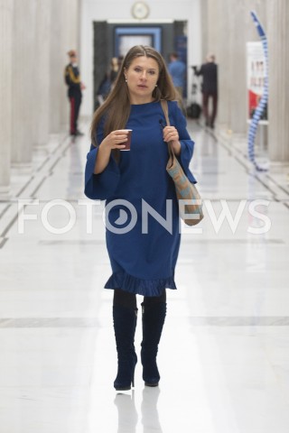  17.01.2019 WARSZAWA SEJM<br />POSIEDZENIE SEJMU<br />N/Z EWA KOLODZIEJ<br /> 