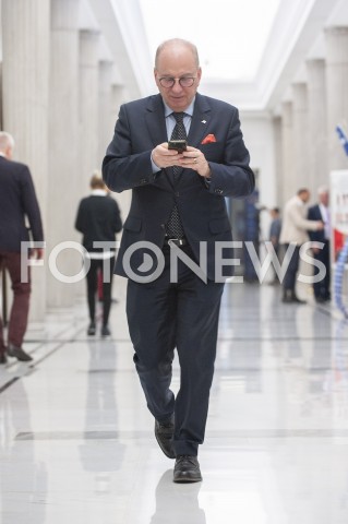  17.01.2019 WARSZAWA SEJM<br />POSIEDZENIE SEJMU<br />N/Z JERZY MEYSZTOWICZ<br /> 