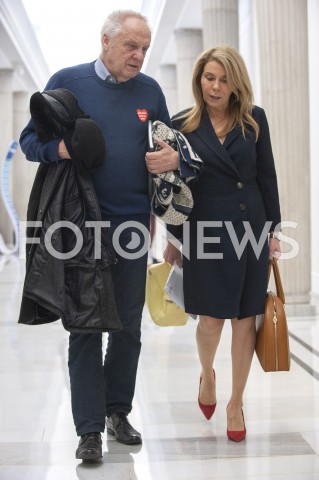  17.01.2019 WARSZAWA SEJM<br />POSIEDZENIE SEJMU<br />N/Z STEFAN NIESIOLOWSKI BARBARA DOLNIAK<br /> 