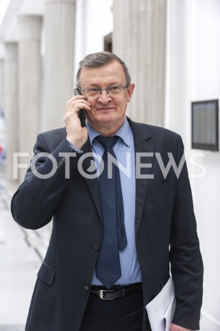  17.01.2019 WARSZAWA SEJM<br />POSIEDZENIE SEJMU<br />N/Z TADEUSZ CYMANSKI<br /> 