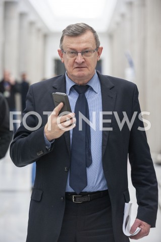  17.01.2019 WARSZAWA SEJM<br />POSIEDZENIE SEJMU<br />N/Z TADEUSZ CYMANSKI<br /> 