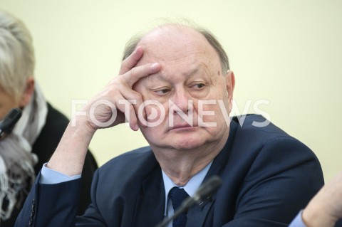  17.01.2019 WARSZAWA SEJM<br />POSIEDZENIE SEJMU<br />N/Z WLODZIMIERZ NYKIEL<br /> 