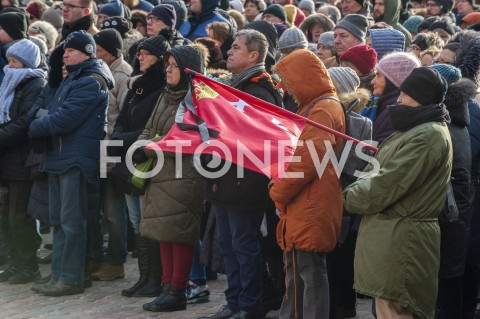  19.01.2019 WARSZAWA<br />TRANSMISJA POGRZEBU PAWLA ADAMOWICZA<br /> 