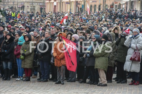  19.01.2019 WARSZAWA<br />TRANSMISJA POGRZEBU PAWLA ADAMOWICZA<br /> 