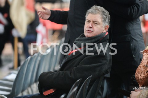  19.01.2019 GDANSK<br />CEREMONIA POGRZEBOWA ZAMORDOWANEGO PREZYDENTA GDANSKA PAWLA ADAMOWICZA W BAZYLICE MARIACKIEJ W GDANSKU<br />N/Z MARIAN KRZAKLEWSKI<br /> 