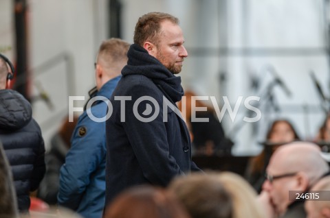  19.01.2019 GDANSK<br />CEREMONIA POGRZEBOWA ZAMORDOWANEGO PREZYDENTA GDANSKA PAWLA ADAMOWICZA W BAZYLICE MARIACKIEJ W GDANSKU<br />N/Z PIOTR GACEK<br /> 