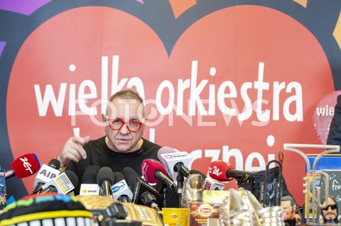 Konferencja Wielkiej Orkiestry Świątecznej Pomocy w Warszawie