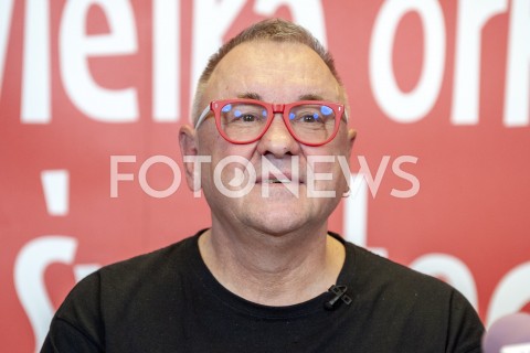  21.01.2019 WARSZAWA<br />KONFERENCJA PRASOWA WOSP<br />N/Z JERZY JUREK OWSIAK<br /> 
