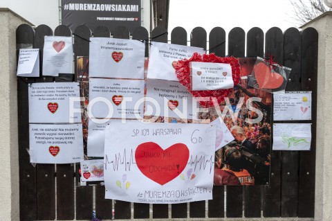  21.01.2019 WARSZAWA<br />
SIEDZIBA BIURO FUNDACJI WOSP<br />
N/Z PLOT FUNDACJI LAURKI SERCA AKCJA MUREM ZA WSIAKAMI<br />
 