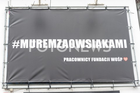  21.01.2019 WARSZAWA<br />
SIEDZIBA BIURO FUNDACJI WOSP<br />
N/Z PLOT FUNDACJI MUREMZAOWSIAKAMI<br />
 