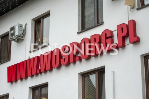  21.01.2019 WARSZAWA<br />
SIEDZIBA BIURO FUNDACJI WOSP<br />
N/Z WWW WOSP ORG PL LOGO NAPIS<br />
 