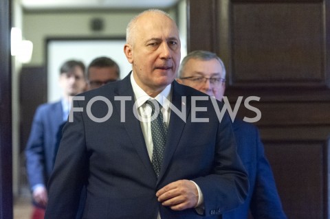  21.01.2019 WARSZAWA<br />POSIEDZENIE RADY MINISTROW<br />POSIEDZENIE RZADU<br />N/Z JOACHIM BRUDZINSKI<br /> 