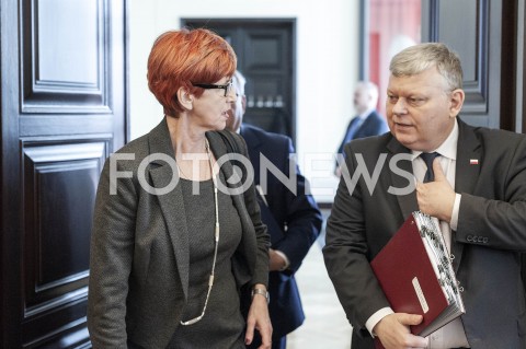  21.01.2019 WARSZAWA<br />POSIEDZENIE RADY MINISTROW<br />POSIEDZENIE RZADU<br />N/Z ELZBIETA RAFALSKA MAREK SUSKI<br /> 