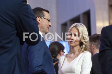  22.01.2019 WARSZAWA<br />#TWEETUP W KANCELARII PREZESA RADY MINISTROW<br />N/Z PREMIER MATEUSZ MORAWIECKI MAGDALENA OGOREK<br /> 