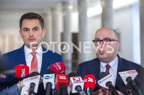 Popołudnie w Parlamencie w Warszawie