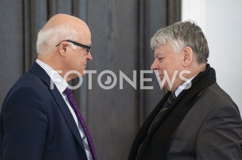  23.01.2019 WARSZAWA SENAT<br />POPOLUDNIE W PARLAMENCIE<br />N/Z MIECZYSLAW AUGUSTYN BOGDAN BORUSEWICZ<br /> 