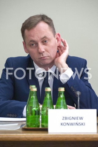  23.01.2019 WARSZAWA SEJM<br />POPOLUDNIE W PARLAMENCIE<br />N/Z ZBIGNIEW KONWINSKI<br /> 