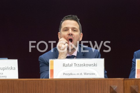  24.01.2019 WARSZAWA<br />POSIEDZENIE RADY MIASTA<br />N/Z RAFAL TRZASKOWSKI<br /> 